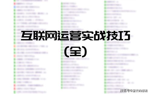 互联网产品社群自媒体私域流量运营推广营销新手小白入门技巧经验